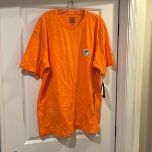 Vision Street Wear VSW T Shirt new skate skateboard BMX orange Men’s Size XL